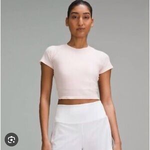 Lulu Strawberry Milkshake Cropped Swiftly Tech